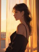 海棠西落空寂白